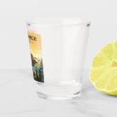 ヴィンテージバーハーバーメイン ショットグラス (右)