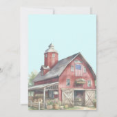 ヴィンテージバーベキューパーティーUSA 7月4日 招待状 (裏面)