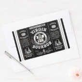 ヴィンテージバーボンラベル 長方形シール (封筒)