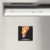 ヴィンテージバーモント州磁石 マグネット (インサイチュ (食洗機))