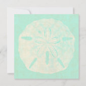 ヴィンテージバーラップサンドドル結婚式招待状 招待状 (裏面)