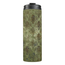 ヴィンテージバーラップダマスクパターン