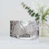 ヴィンテージバーンインフレッシュスノー – ルーラルテネシー ポストカード (スタンド正面)