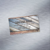 ヴィンテージバーンウッドカウボーイウェスタンカントリー マグネット名刺 (インサイチュ)