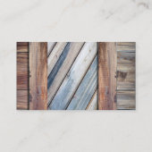 ヴィンテージバーンウッドカウボーブーツ西ファッション 名刺 (裏面)