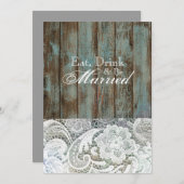 ヴィンテージバーンウッドレース国リハーサル夕食会 招待状 (正面/裏面)