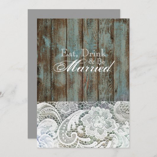 ヴィンテージバーンウッドレース国リハーサル夕食会 招待状 (正面/裏面)