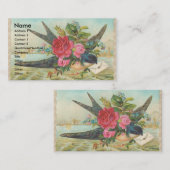 ヴィンテージバーンスローワールデリバーズアンエンベロープ 名刺 (正面/裏面)