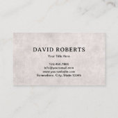 ヴィンテージバーンハウスロゴカントリー素朴ファーム 名刺 (裏面)