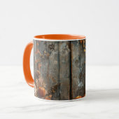 ヴィンテージバーンフクロウとバーンウッドオータム マグカップ (正面左)