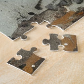 ヴィンテージバーンフクロウ秋20x30 ジグソーパズル (側面)