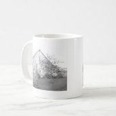 ヴィンテージバーン コーヒーマグカップ (正面左)