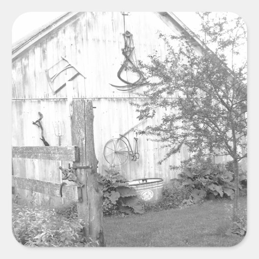 ヴィンテージバーン スクエアシール (正面)