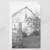 ヴィンテージバーン 便箋 (正面/裏面)