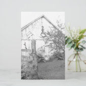 ヴィンテージバーン 便箋 (スタンド正面)