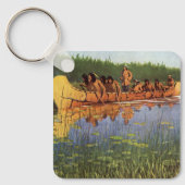 ヴィンテージパイオニア、素晴らしRemingtonによる探検家 キーホルダー (正面)