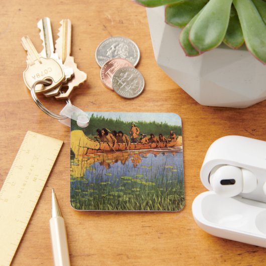 ヴィンテージパイオニア、素晴らしRemingtonによる探検家 キーホルダー (デスク)