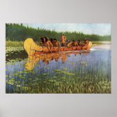 ヴィンテージパイオニア、素晴らしRemingtonによる探検家 ポスター (正面)