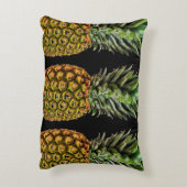 ヴィンテージパイナップルアートプリントアクセント装飾用クッション アクセントクッション (裏面(縦))