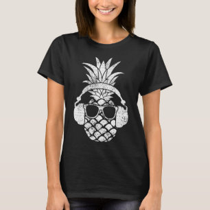 ヴィンテージパイナップルハワイアンアロハビーチフルーツコックト Tシャツ