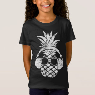 ヴィンテージパイナップルハワイアンアロハビーチフルーツコックト Tシャツ