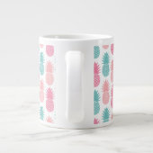 ヴィンテージパイナップルパターン ジャンボコーヒーマグカップ (裏面)