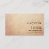 ヴィンテージパイプのヒップスター偽 名刺 (裏面)