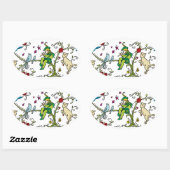 ヴィンテージパイプ 楕円形シール (シート)