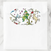 ヴィンテージパイプ 楕円形シール (バッグ)