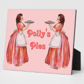 ヴィンテージパイメーカー フォトプラーク (側面)