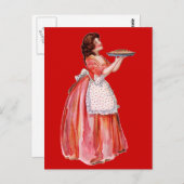 ヴィンテージパイメーカー ポストカード (正面/裏面)