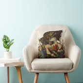 ヴィンテージパイレーツライフワイエスイラストレーション クッション (椅子)