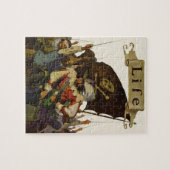 ヴィンテージパイレーツライフワイエスイラストレーション ジグソーパズル (横)