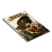 ヴィンテージパイレーツライフワイエスイラストレーション ノートブック (右側)