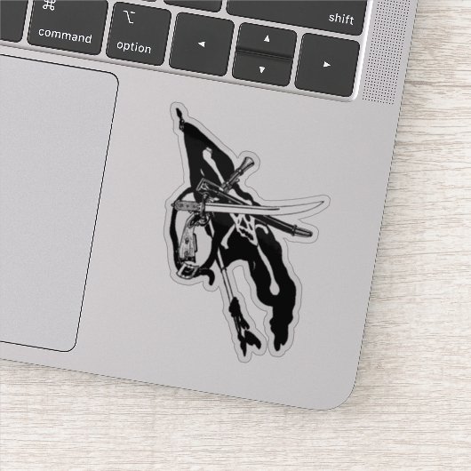 ヴィンテージパイレーツ国旗、ジョリーロジャースカルクロスボーン シール (詳細)