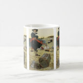 ヴィンテージパイレーツ、ウィリアム・キッド・エイリング・トレジャー コーヒーマグカップ (中央)