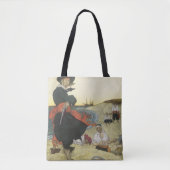 ヴィンテージパイレーツ、ウィリアム・キッド・エイリング・トレジャー トートバッグ (正面)