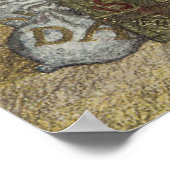 ヴィンテージパイレーツ、ウィリアム・キッド・エイリング・トレジャー ポスター (角)