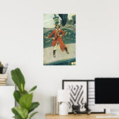 ヴィンテージパイレーツ、キャプテン・ケイトバイハワード・ピレ ポスター (ホームオフィス)