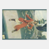 ヴィンテージパイレーツ、キャプテン・ケイトバイハワード・ピレ ラッピングペーパーシート (正面)