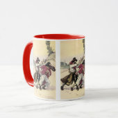 ヴィンテージパイレーツ、デュエル・トゥル・ザ・デス・オン・ザ・ビーチ マグカップ (正面左)