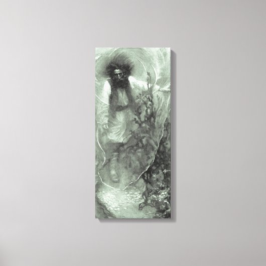 ヴィンテージパイレーツ、ハワード・ピレのキャプテン・ゴールダック キャンバスプリント (正面)