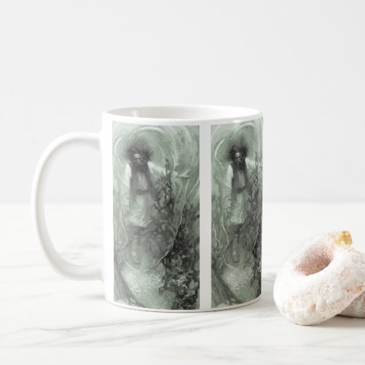 ヴィンテージパイレーツ、ハワード・ピレのキャプテン・ゴールダック コーヒーマグカップ (ドーナツ)