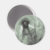 ヴィンテージパイレーツ、ハワード・ピレのキャプテン・ゴールダック マグネット (正面/裏面)