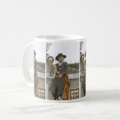 ヴィンテージパイレーツ、冒険ギャレーのデッキで コーヒーマグカップ (正面左)