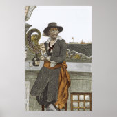 ヴィンテージパイレーツ、冒険ギャレーのデッキで ポスター (正面)