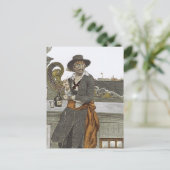 ヴィンテージパイレーツ、冒険ギャレーのデッキで ポストカード (スタンド正面)