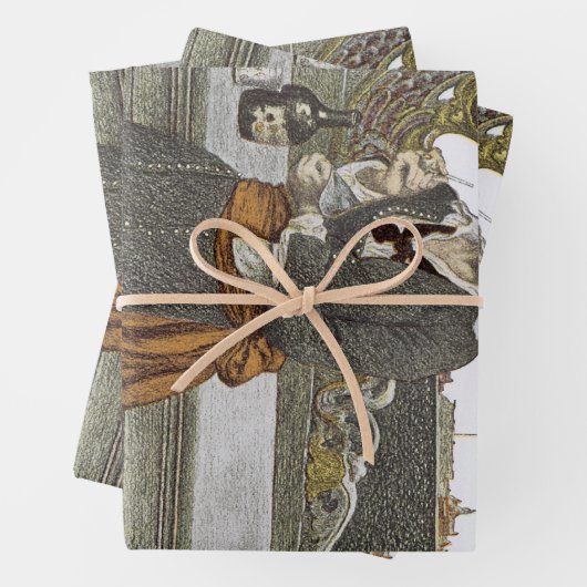 ヴィンテージパイレーツ、冒険ギャレーのデッキで ラッピングペーパーシート (インサイチュ)