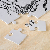 ヴィンテージパイレーツ、Howard Pyleによる海賊スケッチ ジグソーパズル (側面)