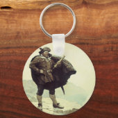 ヴィンテージパイレーツ、NC Wyethキャプテン・ビル・ボーンズ キーホルダー (正面)